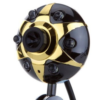 蓝色妖姬T616 全金属高清摄像头，内置麦克风，打造专业影音体验